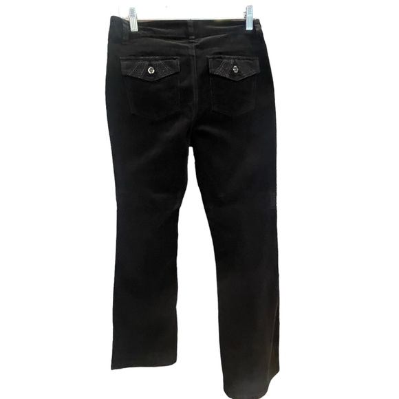 WHBM Size 4 R. Straight Leg Black Corduroy (Jean/Denim Fit) VERSATILE!!! - Picture 2 of 12